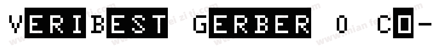VeriBest Gerber 0 Co字体转换
